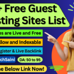 High DA Guest Post Sites