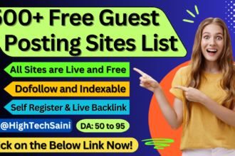 High DA Guest Post Sites