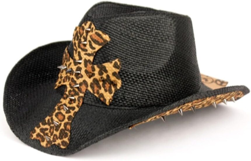 leopard cowboy hat