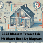 3822 Blossom Terrace Erie PA Water Hook Up Diagram