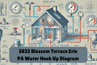 3822 Blossom Terrace Erie PA Water Hook Up Diagram