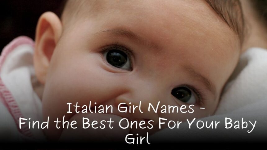 Italian Girl Names