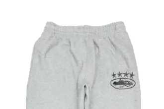 Corteiz 4Starz Alcatraz Sweatpants Gray