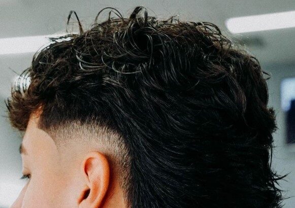 Low Taper Fade Mullet